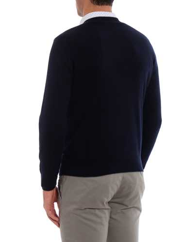 Picture of CRUCIANI | Men's Cashmere V-Neck Sweater