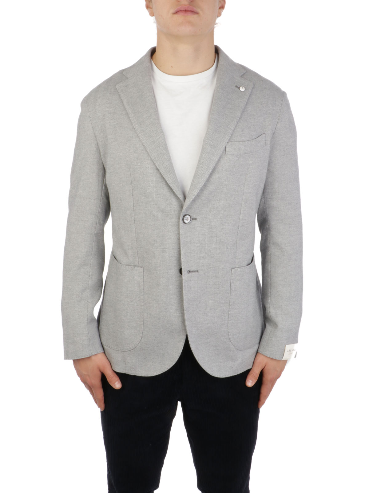 gezantschap Koel aftrekken LBM 1911 Men's Harringbone Cotton Blazer Grey | 5142 2815 | Botta & B Online  Store