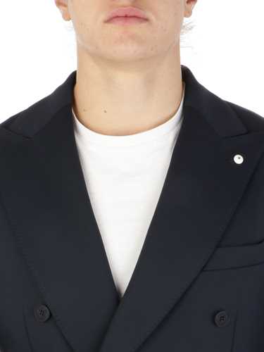 Immagine di LBM 1911 | Giacca Uomo Doppiopetto Stretch