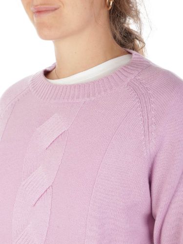 Immagine di MAIDAMILA | Girocollo Donna a Treccia in Lana