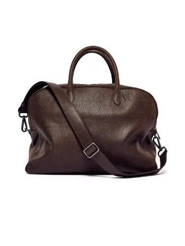 Picture of ORCIANI | Men's Peach Duffle Bag in Leather