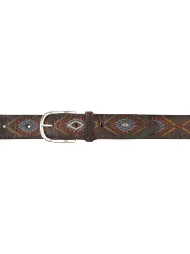 Picture of ORCIANI | Men's Carved Leather Belt