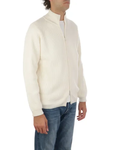 Immagine di BARBA | Cardigan Uomo in Lana a Costine