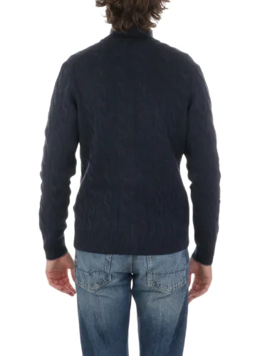 Immagine di BARBA | Cardigan Uomo in Lana e Cashmere a Treccia