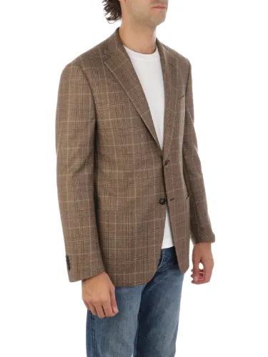 Immagine di CORNELIANI | Giacca Uomo in Lana Principe di Galles