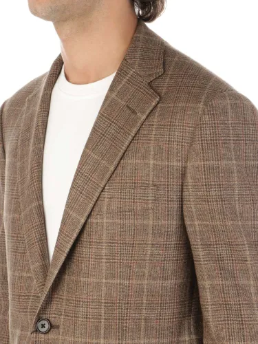 Immagine di CORNELIANI | Giacca Uomo in Lana Principe di Galles