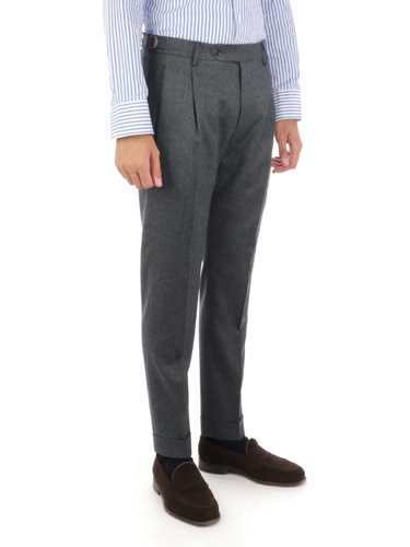 Immagine di BERWICH | Pantalone Uomo Morello con Pince