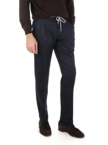 Immagine di BARBA | Pantaloni Uomo Roma in Lana