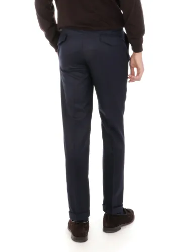 Immagine di BARBA | Pantaloni Uomo Roma in Lana