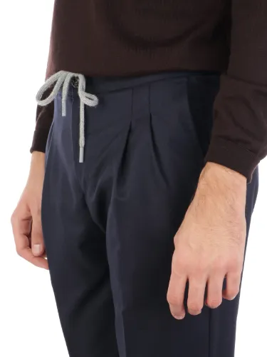 Immagine di BARBA | Pantaloni Uomo Roma in Lana